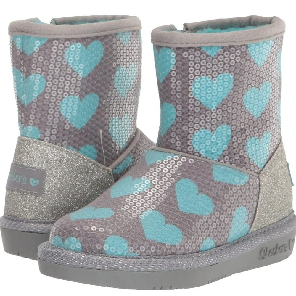 Skechers Kids Glamslam Sneaker- Boot (Toddler)